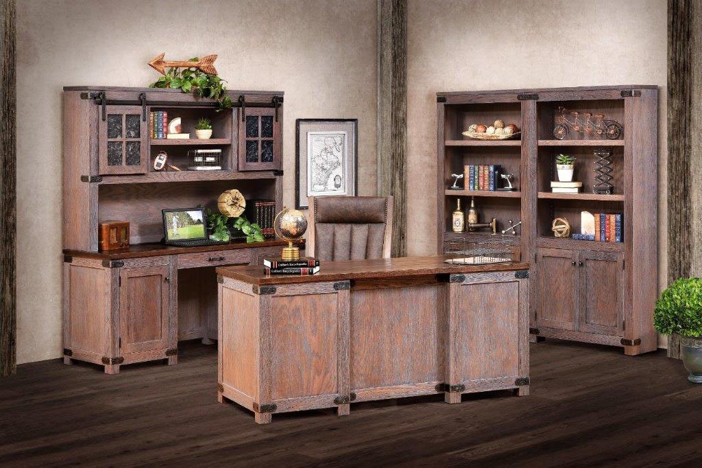 Home office deals furniture oak